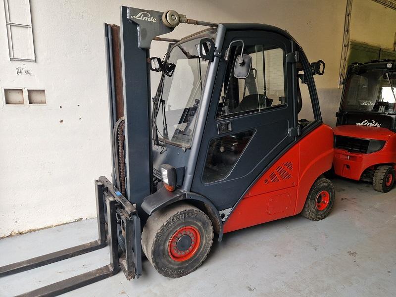 Linde H35D, diesel, DUPLEX, 9668Mth, k PRONÁJMU